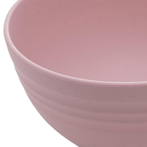 Imagem de Cumbuca Bowl de Bambu Plástico Lines Rosa 1868 -  Lyor