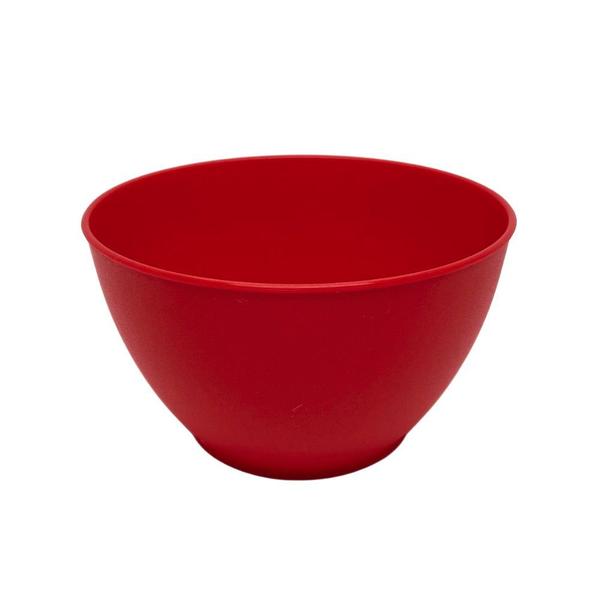 Imagem de Cumbuca Bowl P/ Caldos Sopa 700ml Plástico Servir Buffet 50 Peças Vermelho