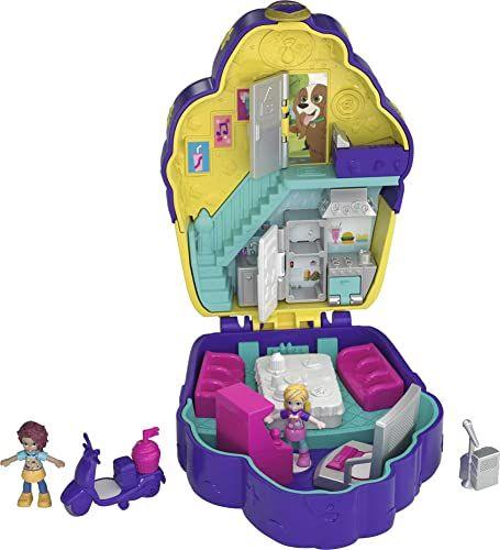 Imagem de Cupcake Surpresa Compacta Polly Pocket, Bonecas Miúdas e Acessórios