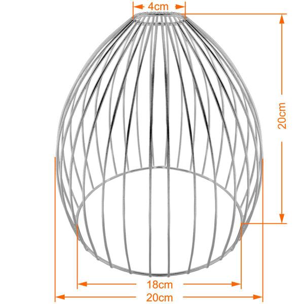 Imagem de Cupula de Aramado Balloon Cobre Para Pendentes e Abajures