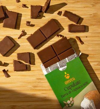 Cupulate 60% Cupuaçu com Açúcar Demerara Onveg 80g Imagem de Cupulate 60% Cupuaçu com Açúcar Demerara Onveg 80g