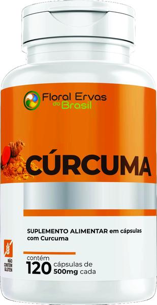 Imagem de Cur cuma  Aça frão da Terra 360 Cápsulas 500 mg  3x 120 caps