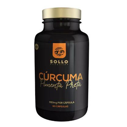 Cur cuma Com Pimenta Preta - 60 caps - Sollo Nutrition Imagem de Cur cuma Com Pimenta Preta - 60 caps - Sollo Nutrition