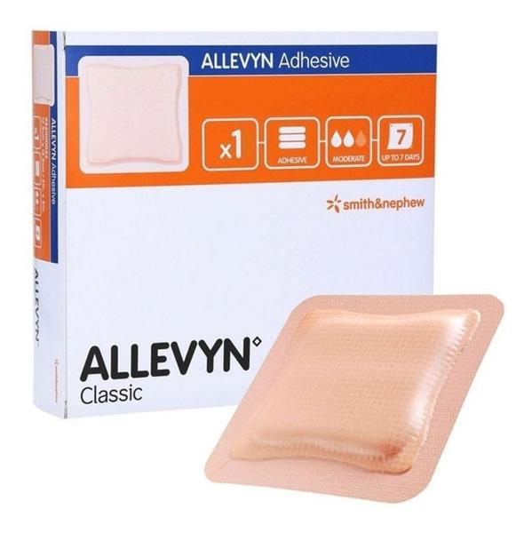 Imagem de Curativo Allevyn Adesivo 7,5cm X 7,5cm - 1 Unidade