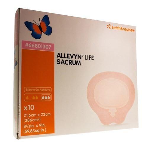 Imagem de Curativo Allevyn Life Sacrum 21,6x23cm - Caixa c/  10un - Smith and Nephew