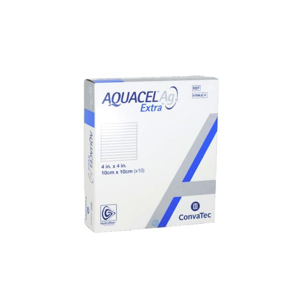 Imagem de Curativo aquacel extra 10 x 10 cm (cx c/10 unds) 420672 - convatec