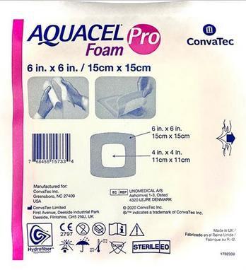 Imagem de Curativo Aquacel Foam Pro 15Cmx15Cm CONVATEC