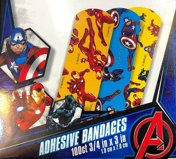 Imagem de Curativo Band-aid Bandagens adesivas Marvel x 20 un