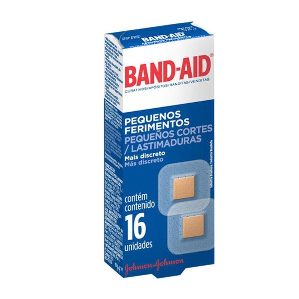 Imagem de Curativo Band-Aid Pequenos Ferimentos 16 Unidades