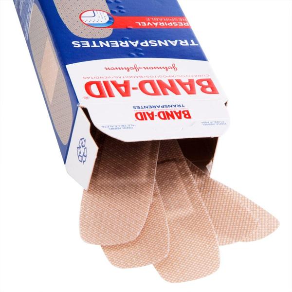 Imagem de Curativo Band-Aid Transparente 10 Unidades