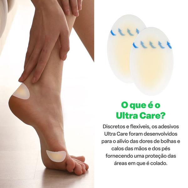 Imagem de Curativo Bolhas e Calos Mãos e Pés À prova d'água e respirável Multi Saúde