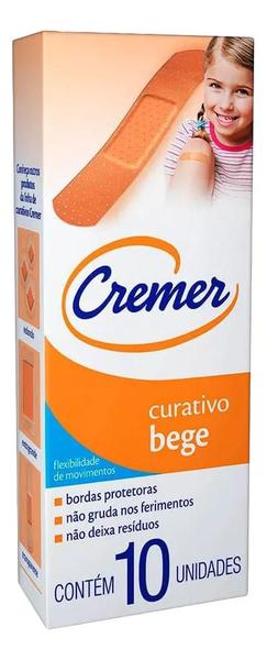 Imagem de Curativo Cremer Bege Com 10 Unidades KIT C/6 UN