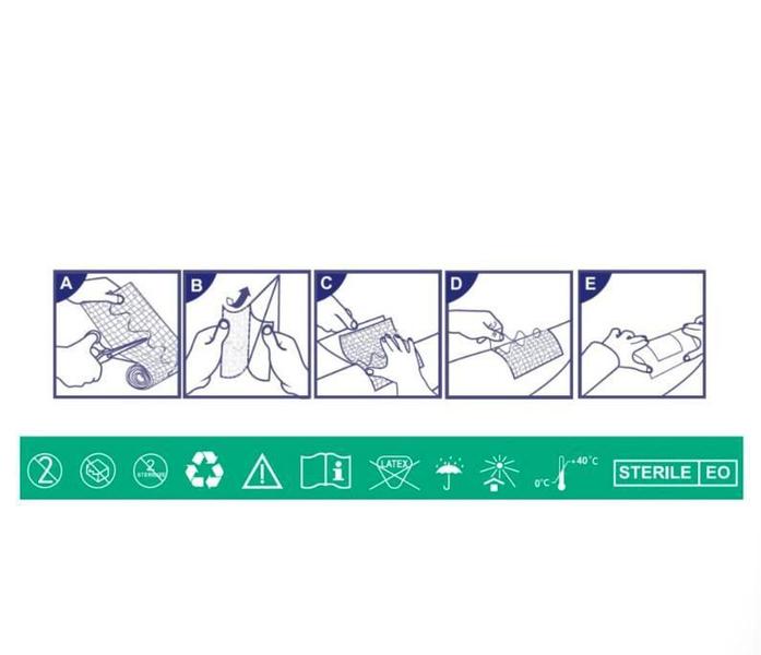 Imagem de Curativo Filme Adesivo Transparente 10Cmx10M Mtec - Missner