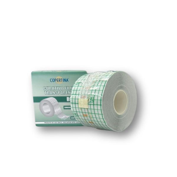 Curativo Filme Transparente Copertina 05cm x 10m Coper510 Cral Imagem de Curativo Filme Transparente Copertina 05cm x 10m Coper510 Cral