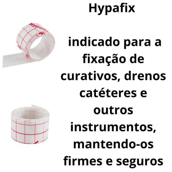 Imagem de Curativo Hipoalergenico Adesivo Fixação De Pele 2,5cm X 2 Metros