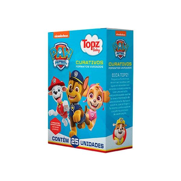 Curativo Topz Patrulha Canina 25 Unidades - Cremer Imagem de Curativo Topz Patrulha Canina 25 Unidades