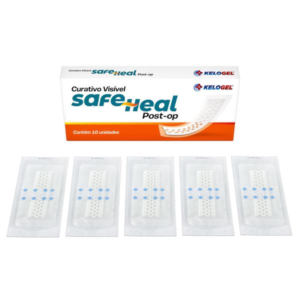 Imagem de CURATIVO VISÍVEL SAFE HEAL POST-OP 10x20 (5x15) 5UN KELOGEL