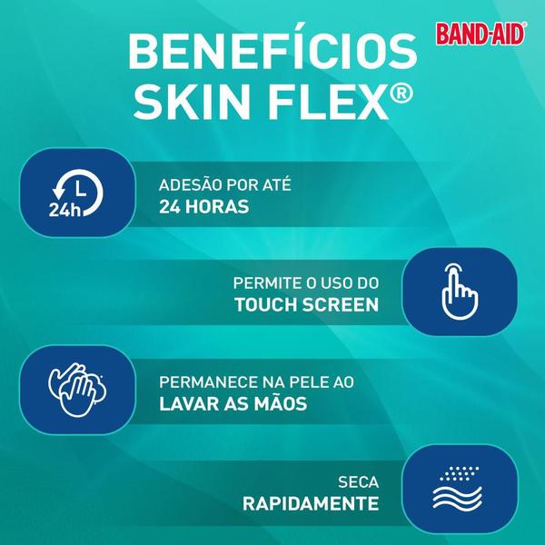 Imagem de Curativos Band-Aid Flex 20 unidades