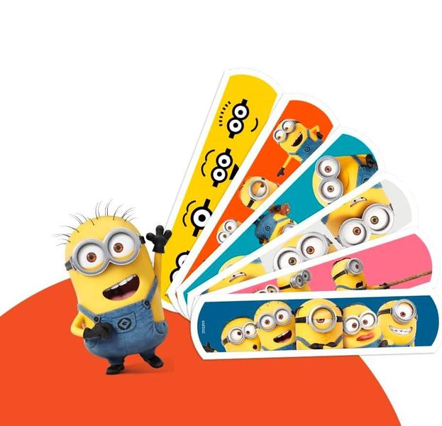 Imagem de Curativos Divertidos Minions 10 Unid Cremer