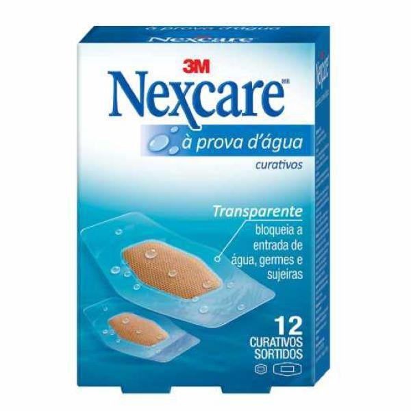 Imagem de Curativos Nexcare À Prova D'Água Sortidos 12 Unidades