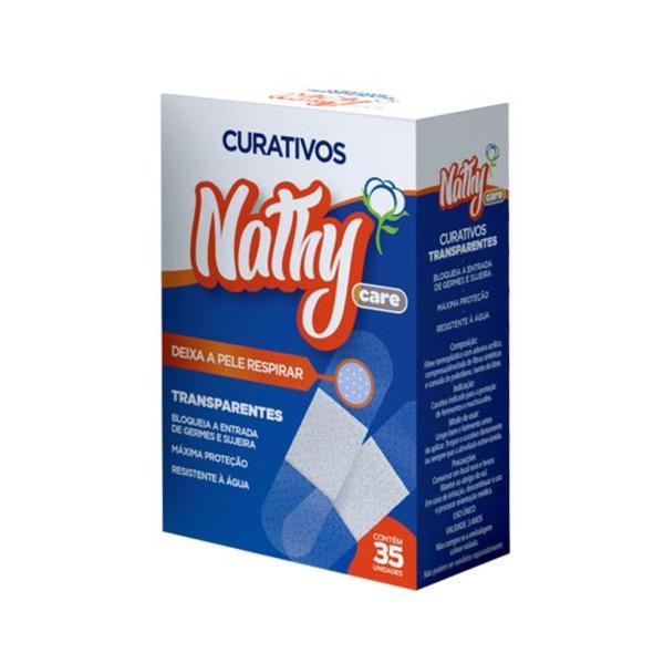 Imagem de Curativos Transparentes Para Pequenos Ferimentos 35 Unidades Nathy Care