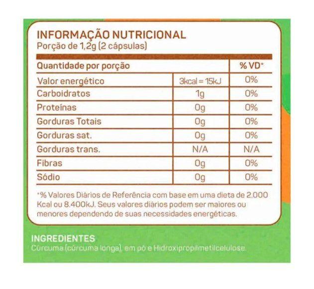 Imagem de Cúrcum Turmeric 600mg 120 cápsulas Bioroots 