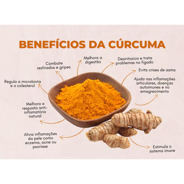 Cúrcuma em pó 100% Pura Kahan índia Importado 1Kg Premium - DoseNatural Imagem de Cúrcuma em pó 100% Pura Kahan índia Importado 1Kg Premium