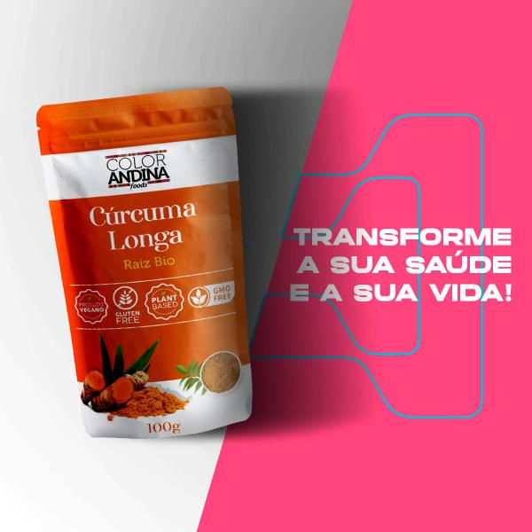 Imagem de Curcuma Longa Pura 100g - Color Andina 