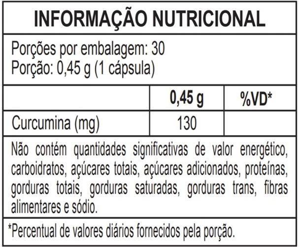 Imagem de Curcumina Extrato De Cúrcuma Vegan 30Cps Nutrify - Original