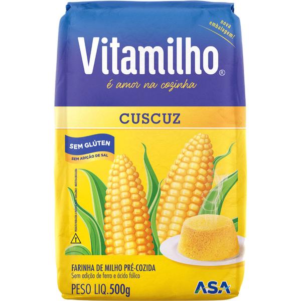 Cuscuz Vitamilho 500g Imagem de Cuscuz Vitamilho 500g