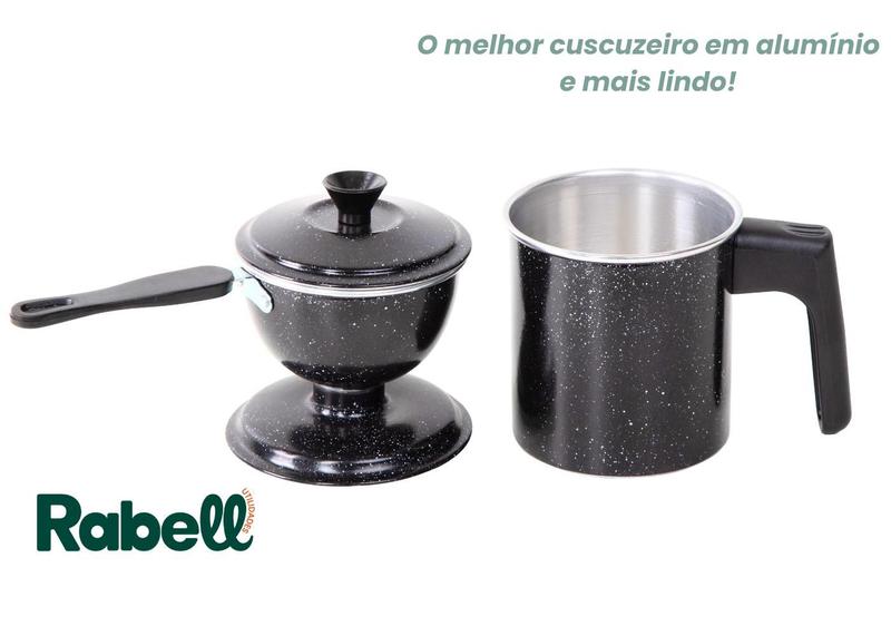 Imagem de Cuscuzeira individual aluminio tipo nordetisna porção unica