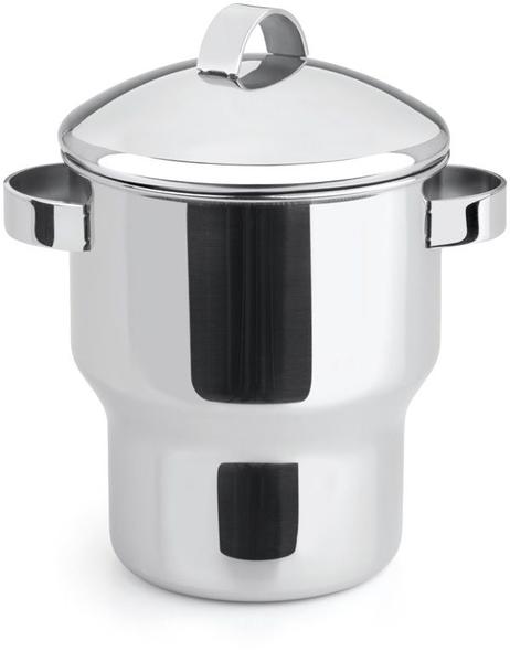 Imagem de Cuscuzeira Pequena Com Alças Inox 1,3 Litros