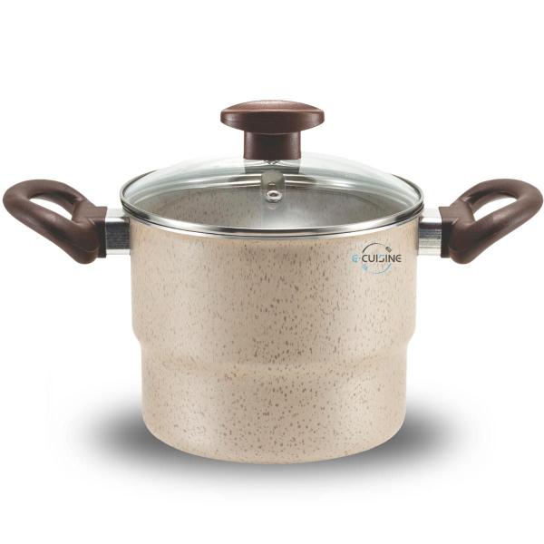 Cuscuzeiro 16 Antiaderente Com Tampa Vidro Teflon Cuscuz Nordeste Cuscuzeira Creme - Marcolar Cuscuzeiro 16 Antiaderente Com Tampa Vidro Teflon Cuscuz Nordeste Cuscuzeira Creme - Marcolar