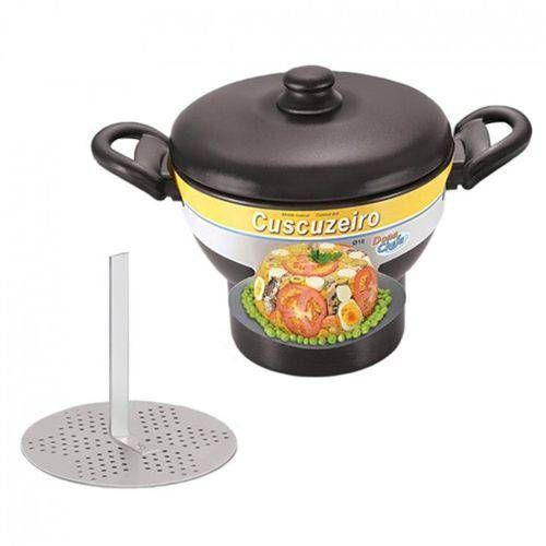 Cuscuzeiro Antiaderente 18 Cm Dona Chefa Imagem de Cuscuzeiro Antiaderente 18 Cm Dona Chefa