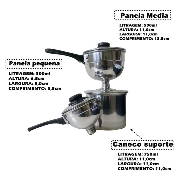 Imagem de Cuscuzeiro individual 2 unidades