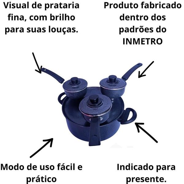 Imagem de Cuscuzeiro Nordestino Porção Para Três Pessoas em Alumínio Resistente Para Sua Cozinha Cuscuzeira Drone Pintada Monte Cristo