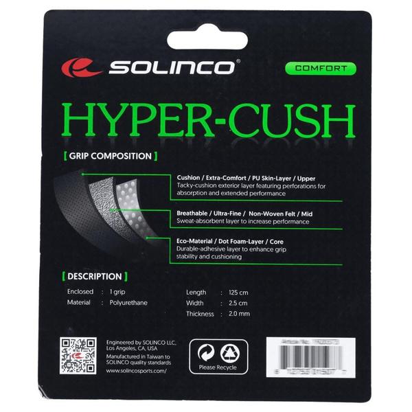 Imagem de Cushion Grip Solinco Hyper Cush Preto