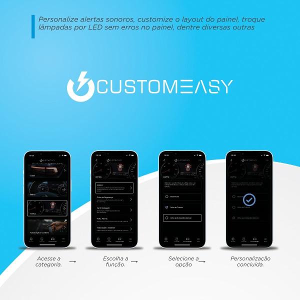 Imagem de Custom Easy Faaftech Dispositivo De Customização E Personalização Obd-ii Plug&Play Com Aplicativo