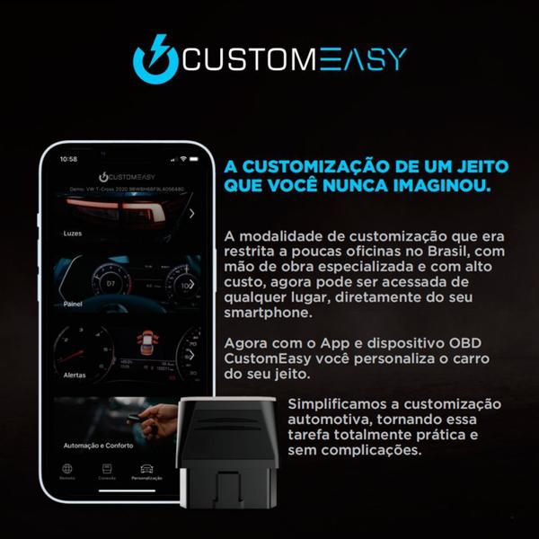 Imagem de Customeasy Dispositivo OBD2 Customização Nova Ranger 2024