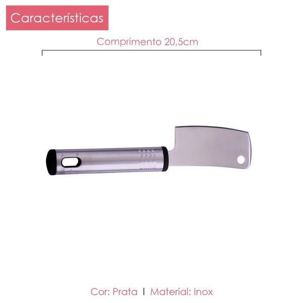 Imagem de Cutelo inox utensilios 20,5cm class home