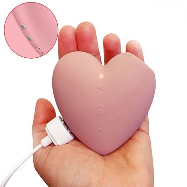 Imagem de Cutie Heart Satisfyer Sugador de Clitóris com Vibração Formato Coração Air Pulse Original e Lacrado