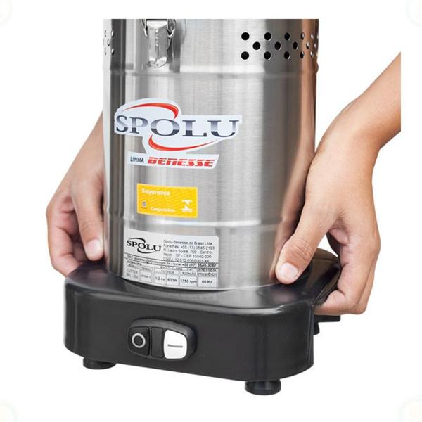 Imagem de Cutter Industrial Inox 6l Bivolt Spolu Spl-201 1/2 Cv