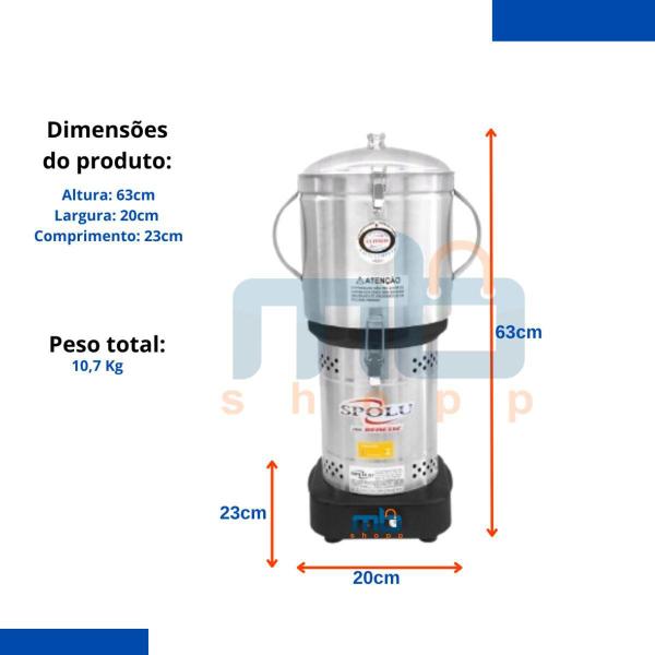 Imagem de Cutter Processador De Alimentos Industrial Inox 6 Lts 0,5 Cv