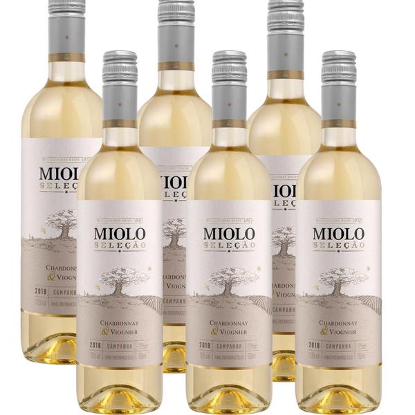 Imagem de Cx 6 Vinho Miolo Seleção Chardonnay & Viognier 750 ml