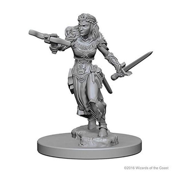 Imagem de D&D Nolzurs Maravilhosas Miniaturas Sem Pintura: Onda 1: Elf Female Ranger