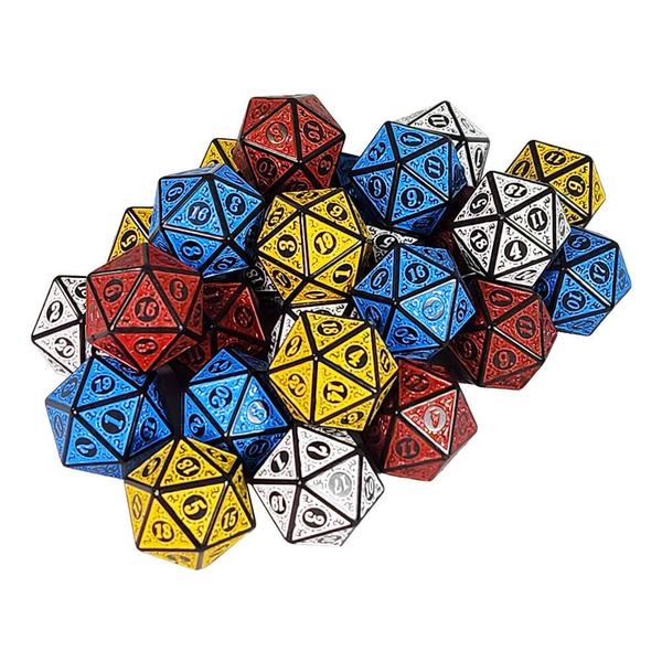Dado D20 Runas Alto Relevo - RPG - T&G Imagem de Dado D20 Runas Alto Relevo - RPG