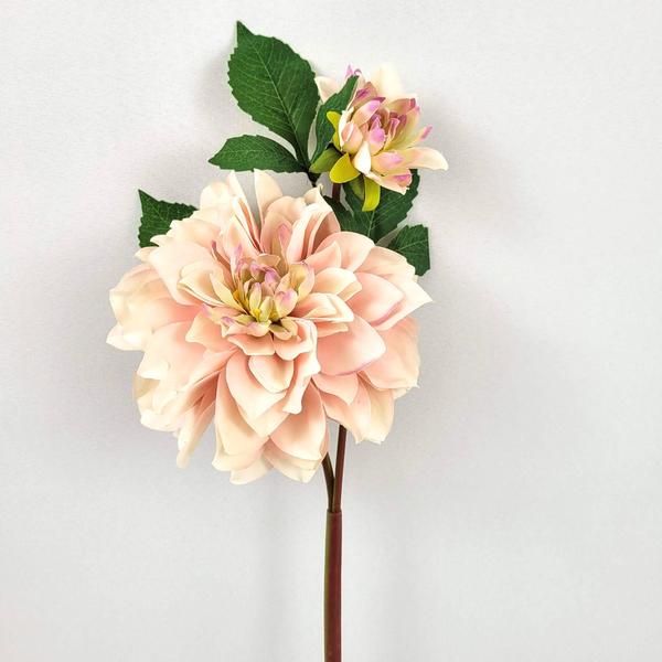 Dália Rosa Haste 62X16X12Cm Flor Planta Artificial - Inigual Imagem de Dália Rosa Haste 62X16X12Cm Flor Planta Artificial