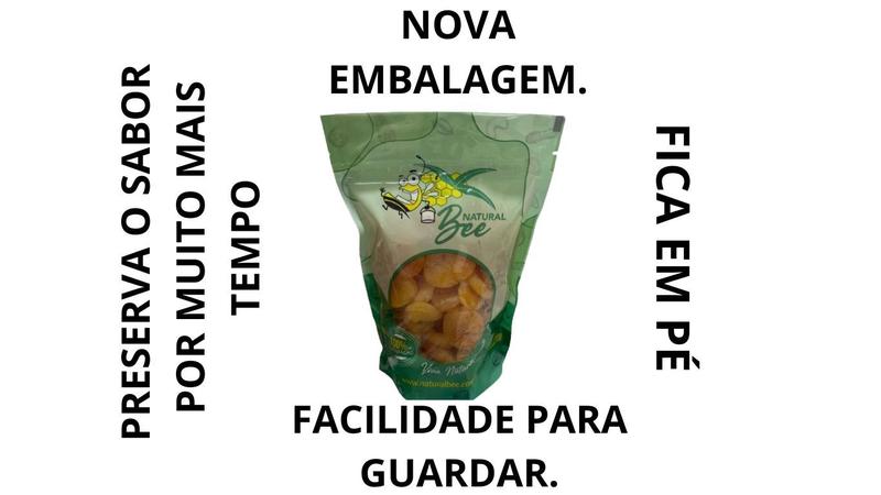 Damasco Seco Turco Doce Macio Safra Nova 1kg - Natural Bee Imagem de Damasco Seco Turco Doce Macio Safra Nova 1kg