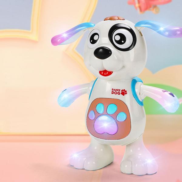 Dancing Dog Mexe Dança Luz E Som Brinquedo Musical - Dm Toys Imagem de Dancing Dog Mexe Dança Luz E Som Brinquedo Musical - Dm Toys