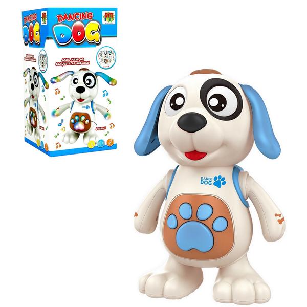 Dancing Dog Mexe Dança Luz E Som Brinquedo Musical - Dm Toys Imagem de Dancing Dog Mexe Dança Luz E Som Brinquedo Musical - Dm Toys